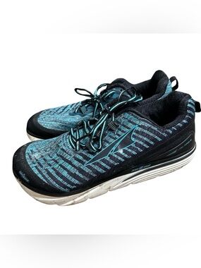 Altra Torin Knit AFW1837K-3 Black Blue Running Shoes Sneakers Size 10.5 Workout